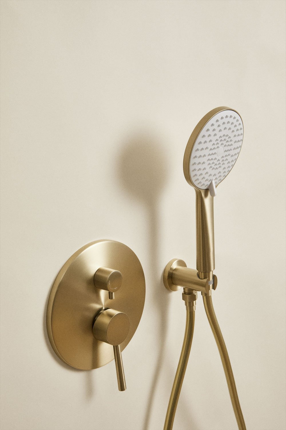 Orveta brass built-in shower column, gallery image 5