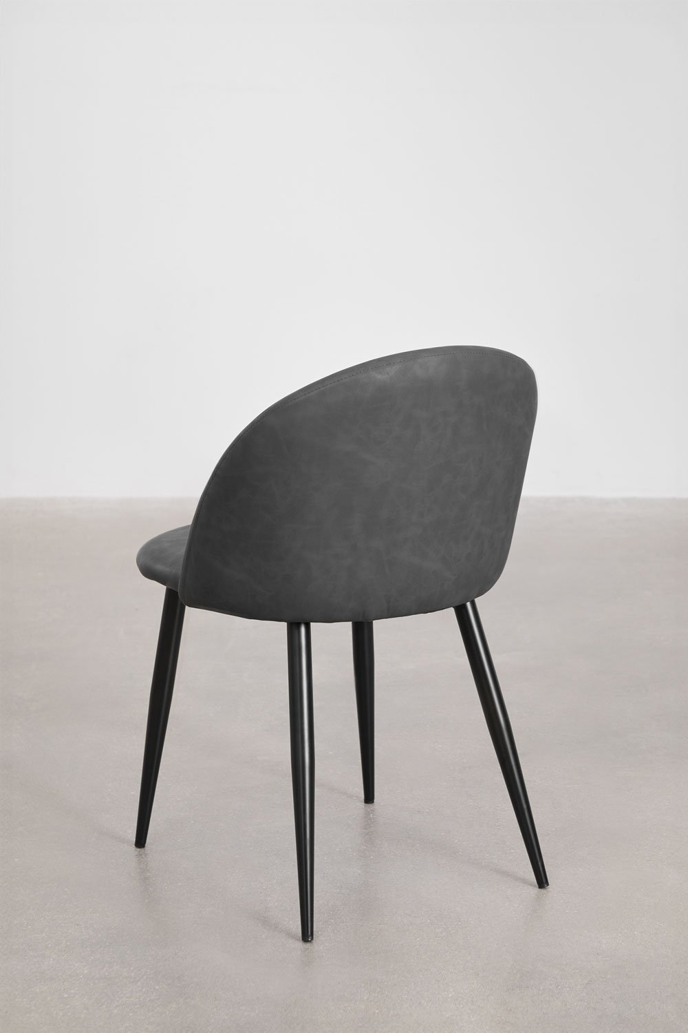 Kana leatherette upholstered dining chair, gallery image 4