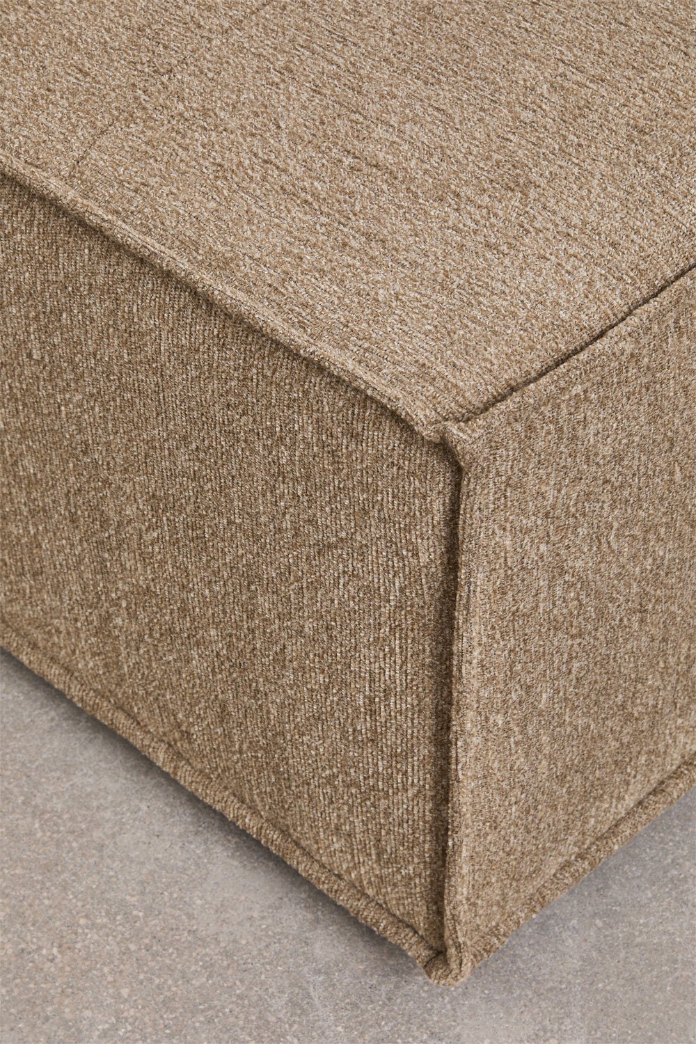 Vermont fabric pouf, gallery image 2