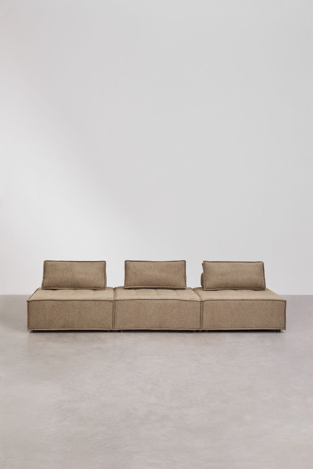 3-piece modular sofa in Vermont fabric, gallery image 4