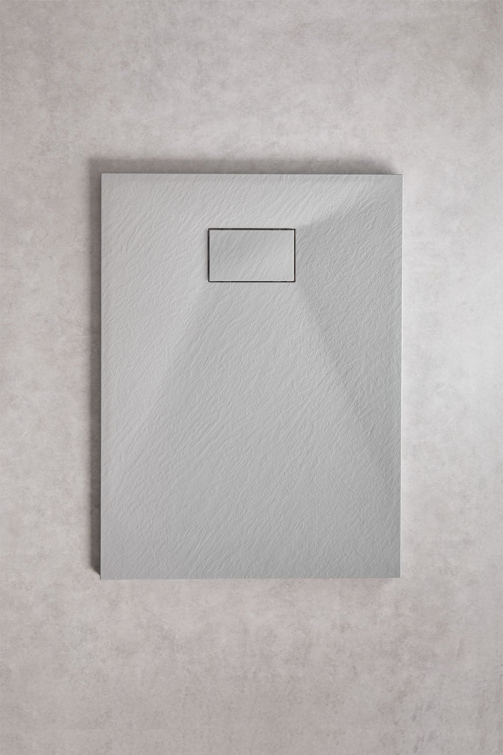 Rectangular non-slip extra-flat SMC resin shower tray Soho, gallery image 1