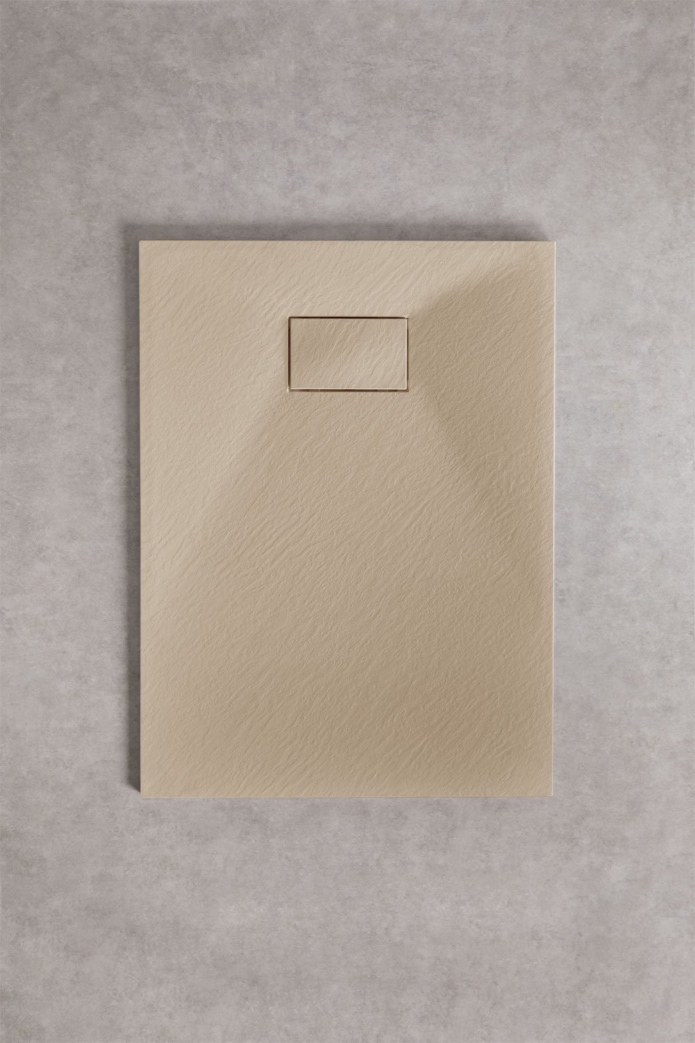 Rectangular non-slip extra-flat SMC resin shower tray Soho, gallery image 1