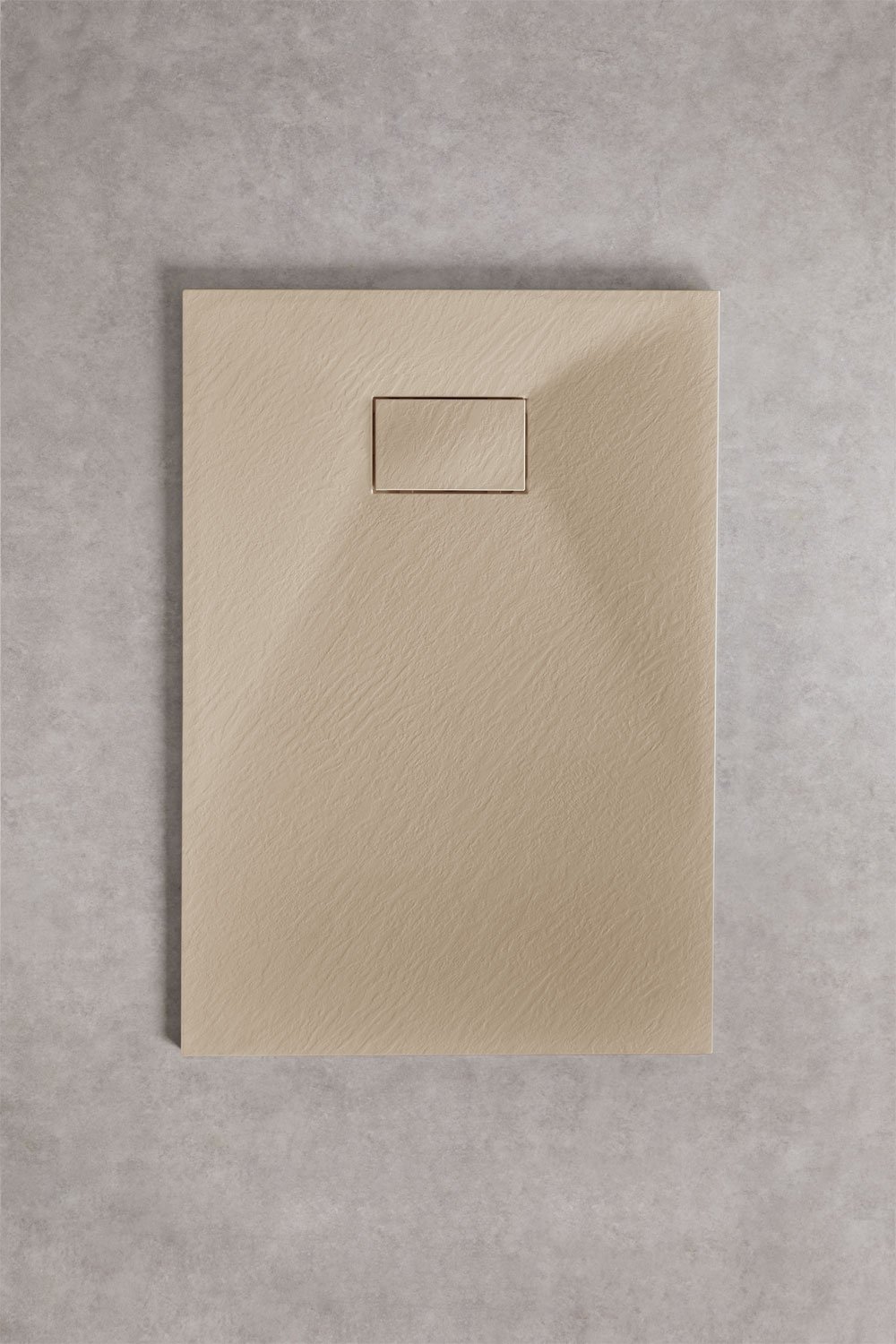 Rectangular non-slip extra-flat SMC resin shower tray Soho, gallery image 1