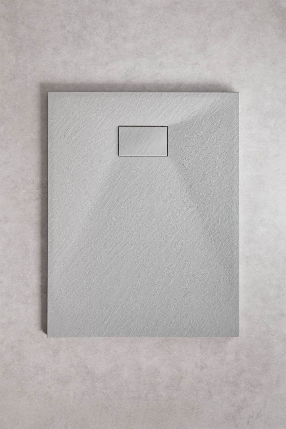 Rectangular non-slip extra-flat SMC resin shower tray Soho, gallery image 1