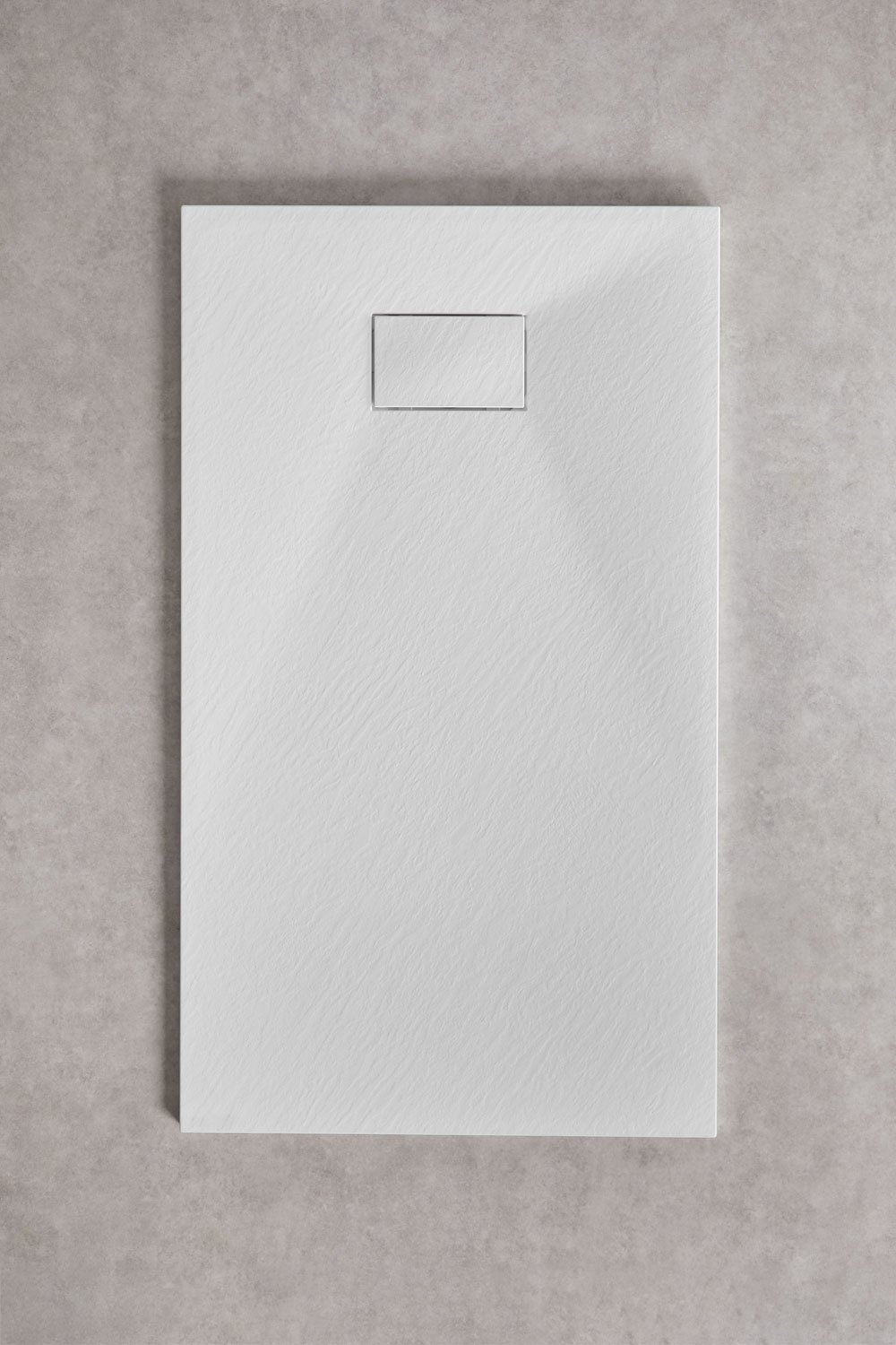 Rectangular non-slip extra-flat SMC resin shower tray Soho, gallery image 1