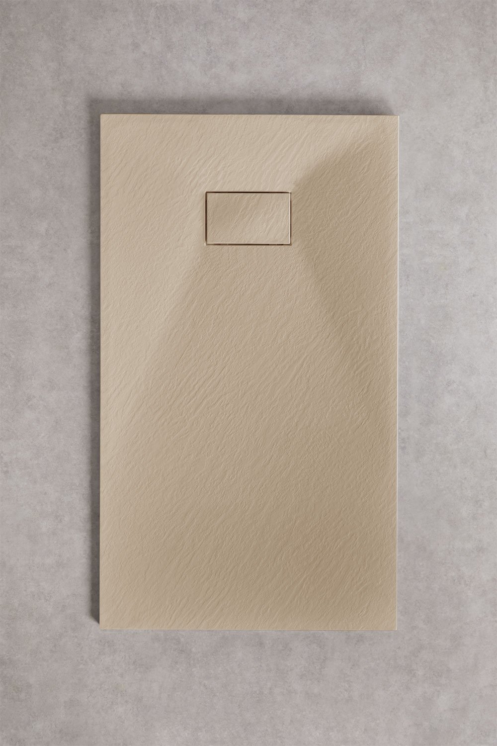 Rectangular non-slip extra-flat SMC resin shower tray Soho, gallery image 1