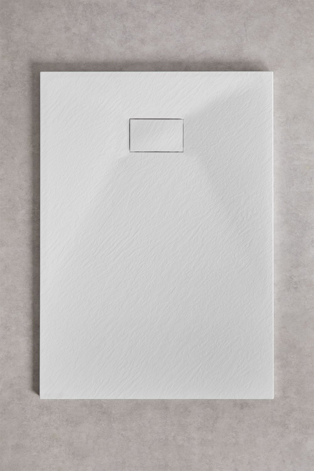 Rectangular non-slip extra-flat SMC resin shower tray Soho, gallery image 1