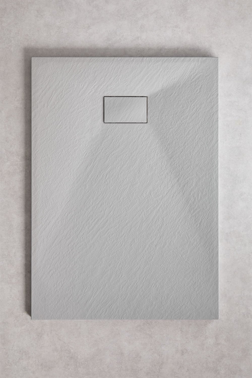 Rectangular non-slip extra-flat SMC resin shower tray Soho, gallery image 1