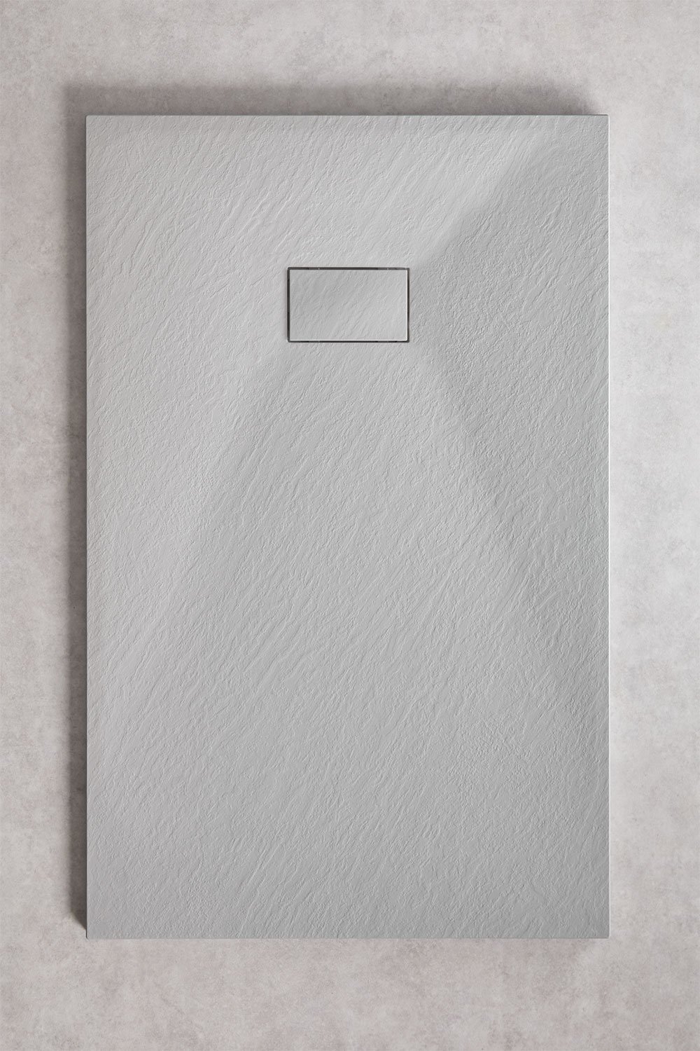 Rectangular non-slip extra-flat SMC resin shower tray Soho, gallery image 1