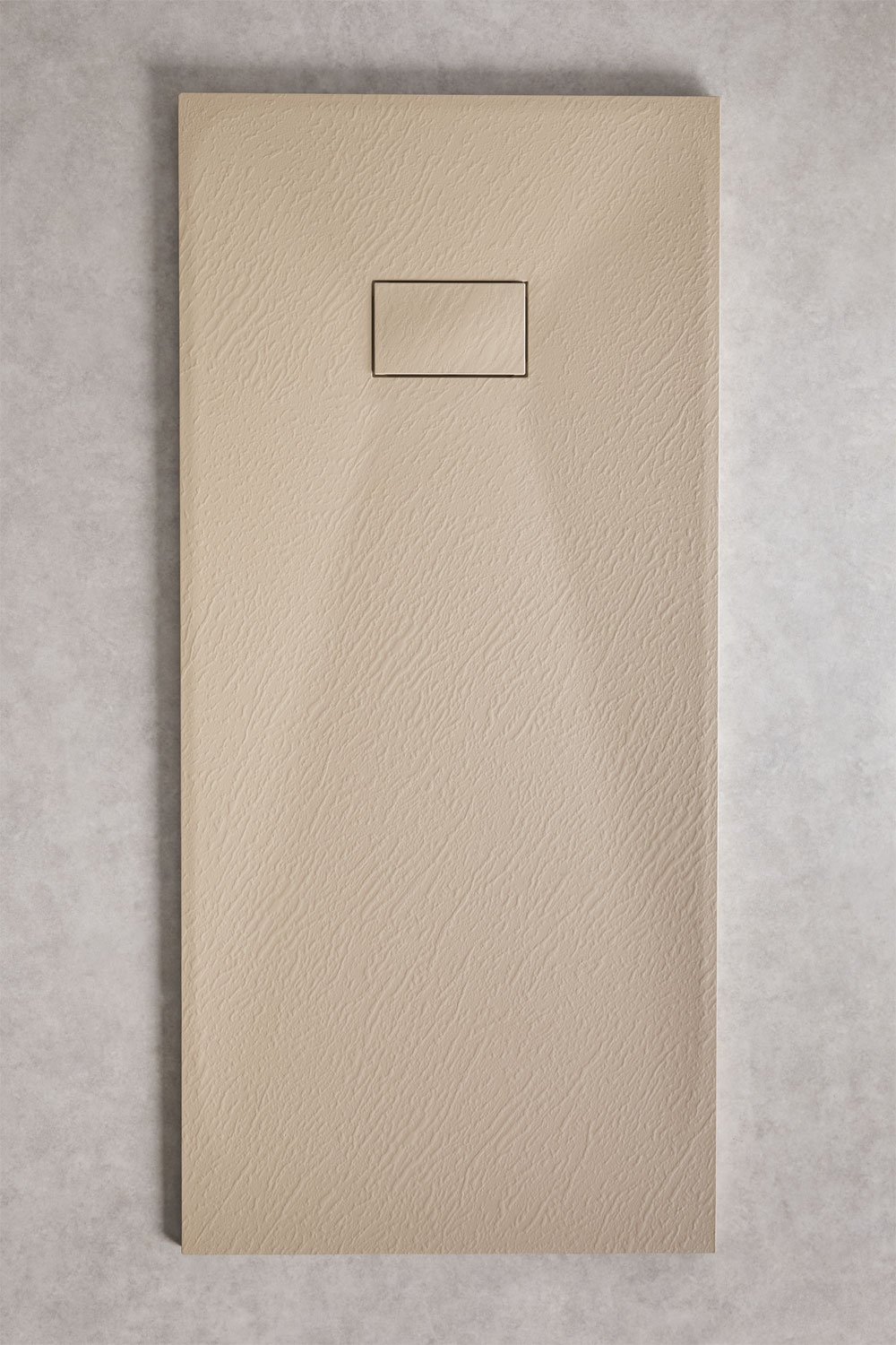 Rectangular non-slip extra-flat SMC resin shower tray Soho, gallery image 1