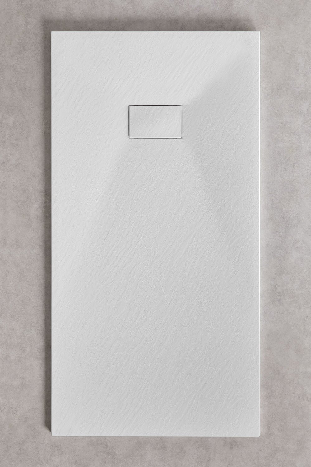 Rectangular non-slip extra-flat SMC resin shower tray Soho, gallery image 1