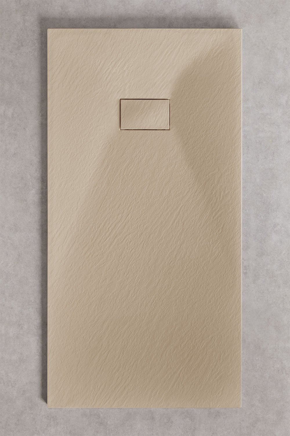 Rectangular non-slip extra-flat SMC resin shower tray Soho, gallery image 1