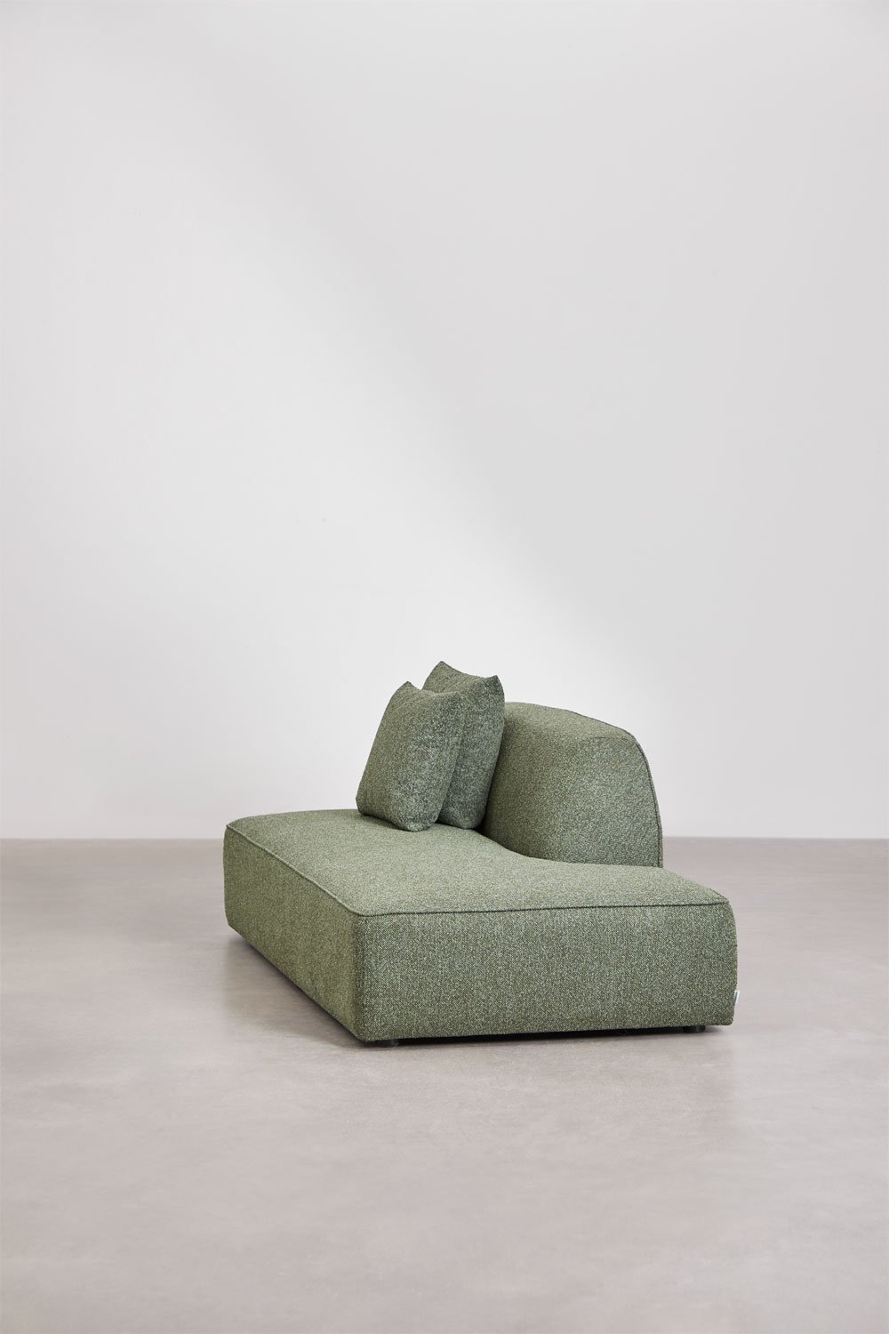 Right chaise module for Cardea upholstered modular sofa, gallery image 4