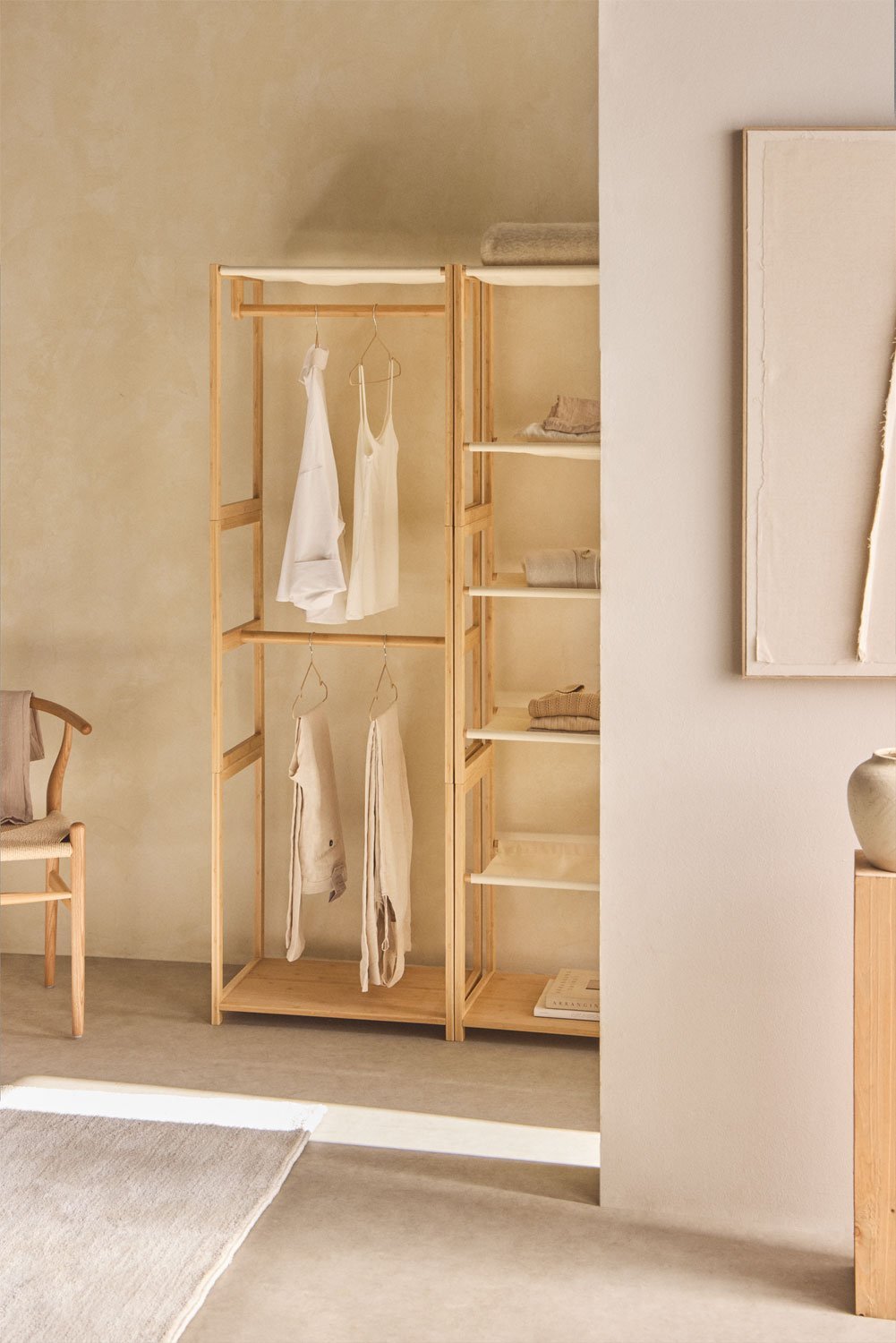 Deneb bamboo coat rack, gallery image 1