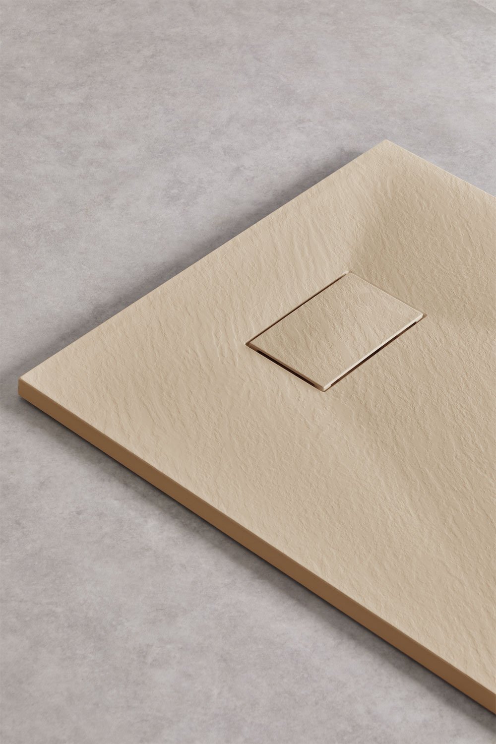 Rectangular non-slip extra-flat SMC resin shower tray Soho, gallery image 2