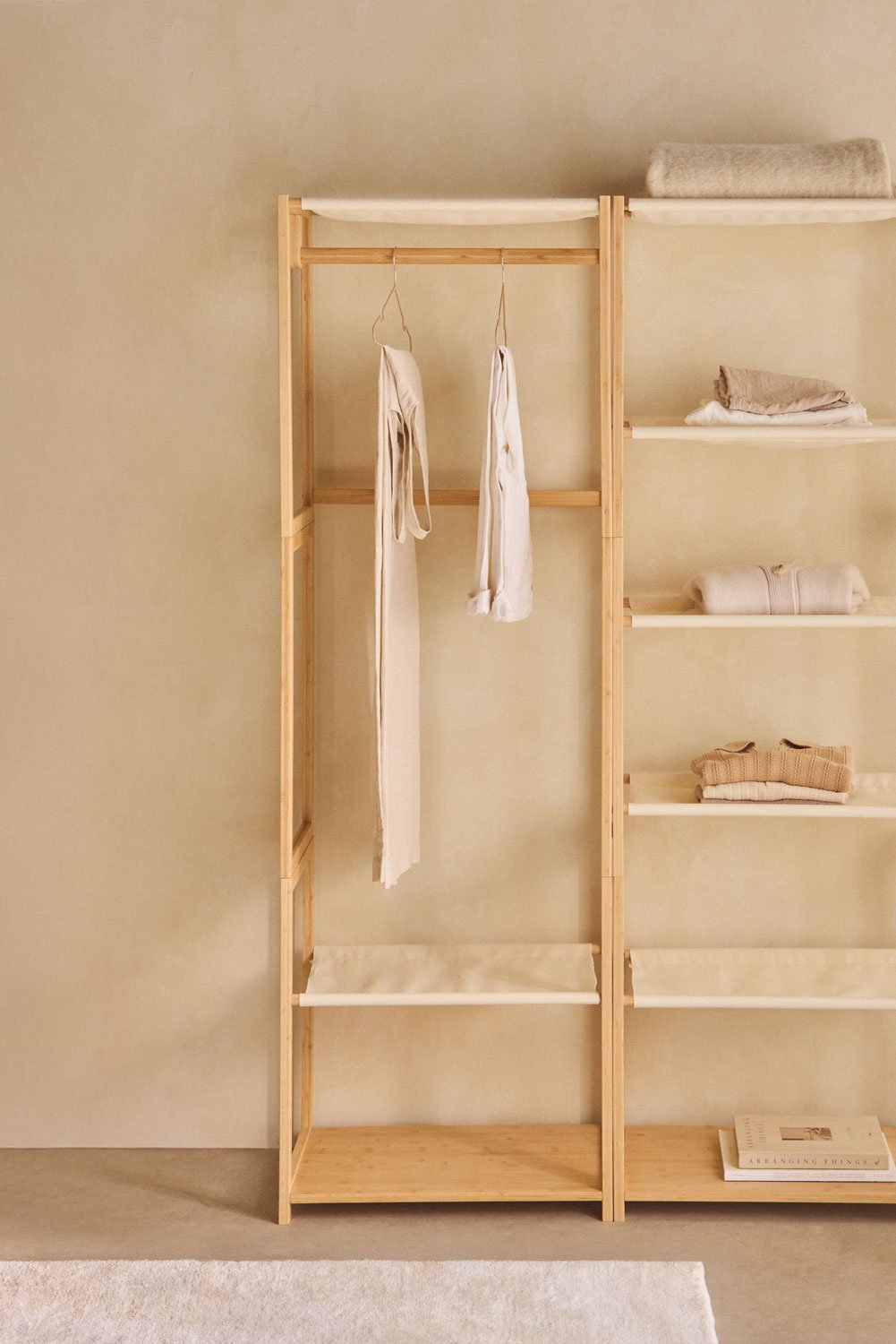 Deneb bamboo open wardrobe, gallery image 1