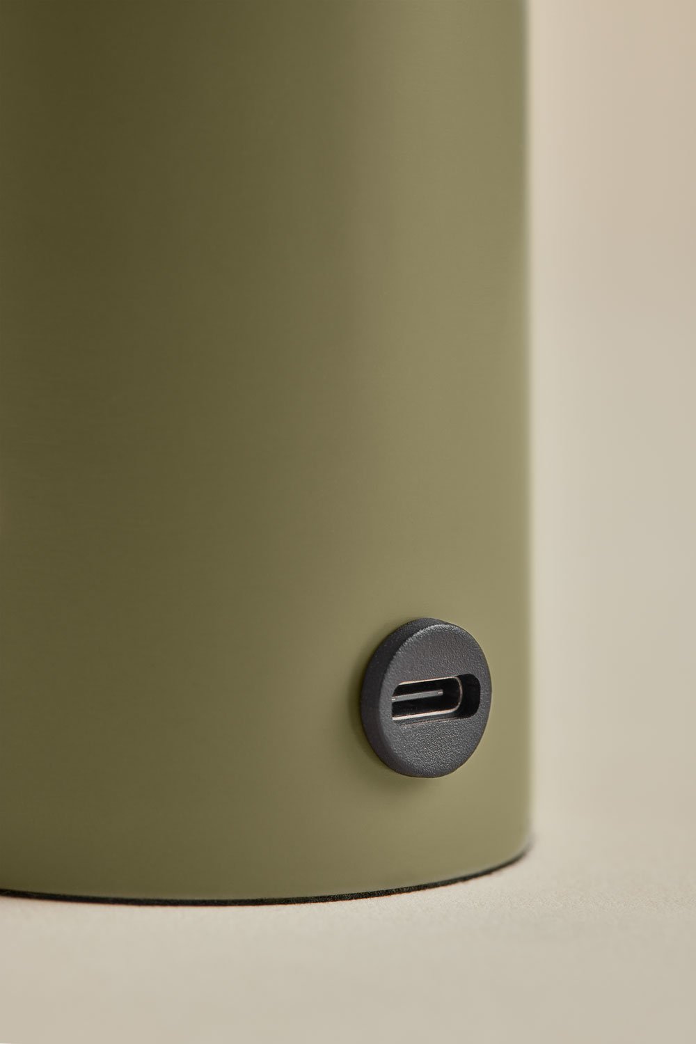 Elfriede Wireless LED Outdoor Table Lamp in Glass and Steel, gallery image 5