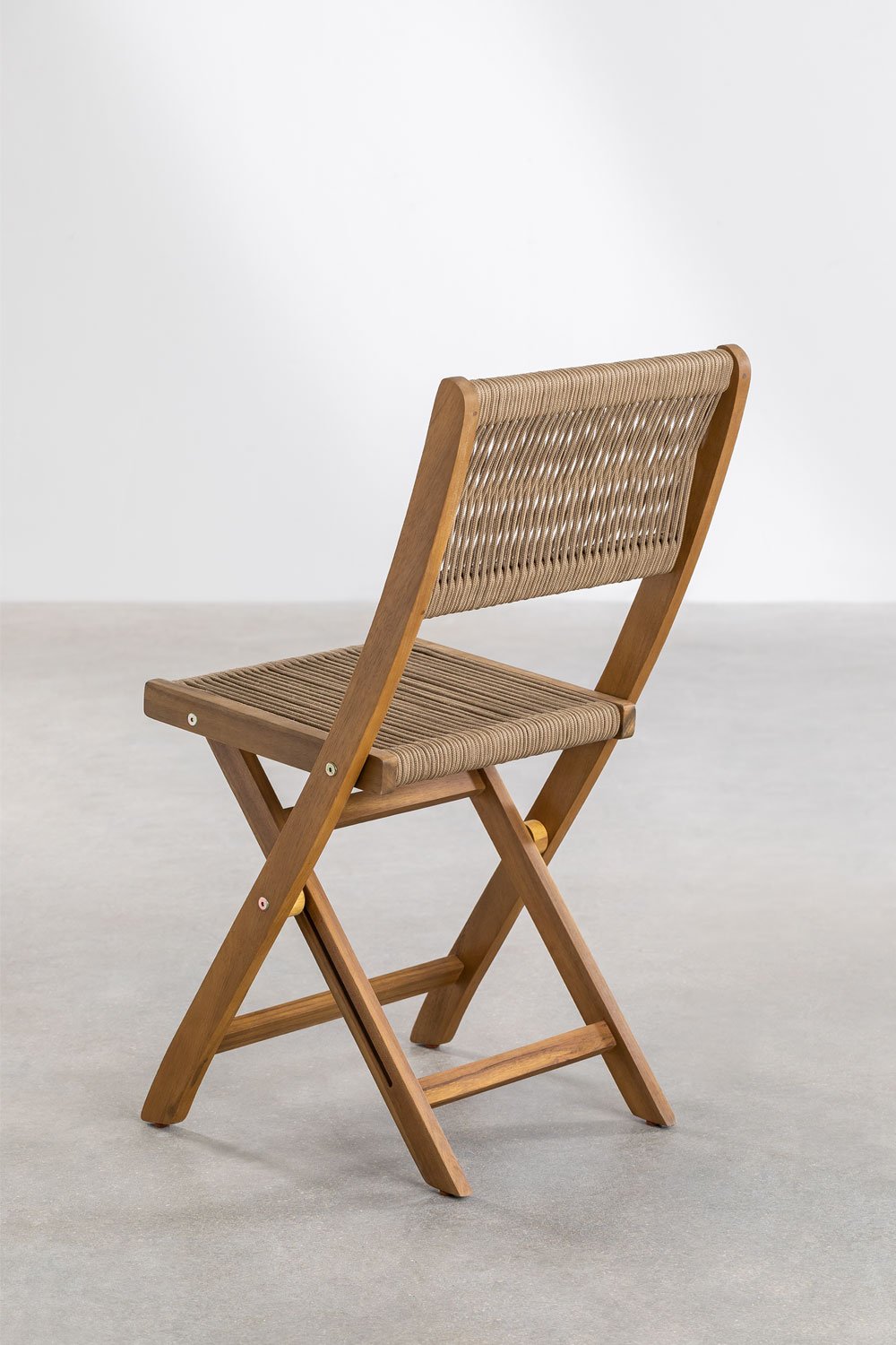 Delawer Classic Folding Garden Table and 2 Chairs Set, gallery image 8