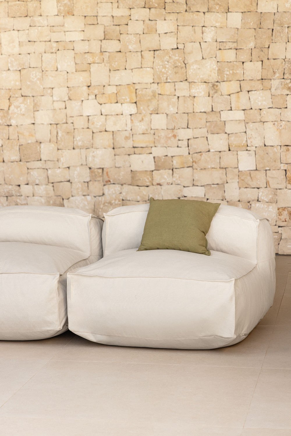 Garden armchair in Dojans fabric, gallery image 1