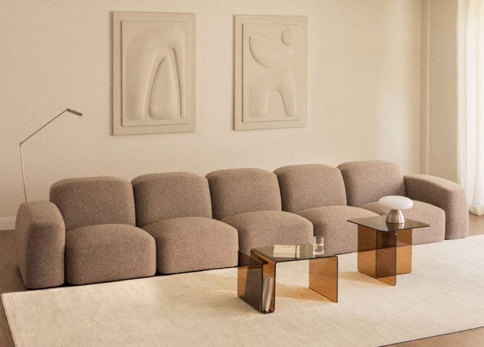 Bastian 5-piece modular sofa