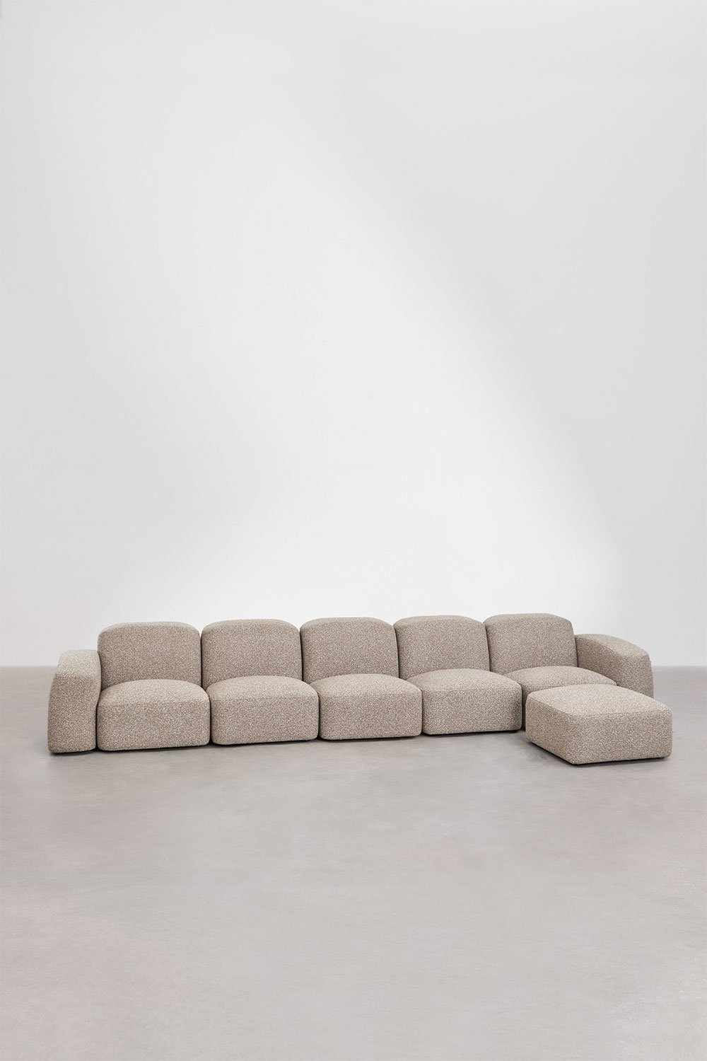 Bastian 5-piece modular sofa and ottoman, gallery image 5