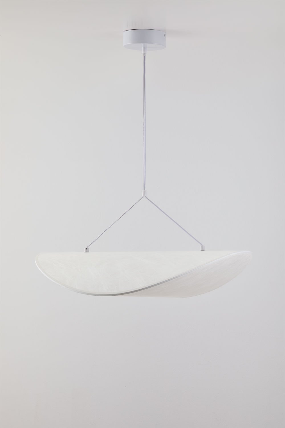 LED ceiling lamp in Zelvon fabric, gallery image 3