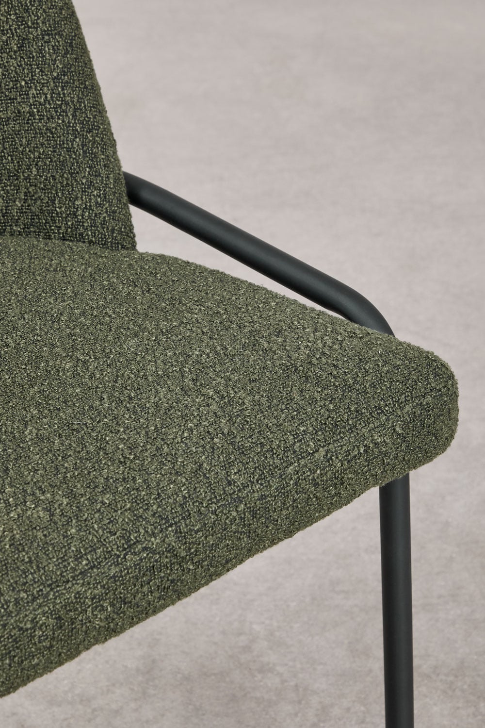 Pack of 4 Grolet upholstered dining chairs, gallery image 7