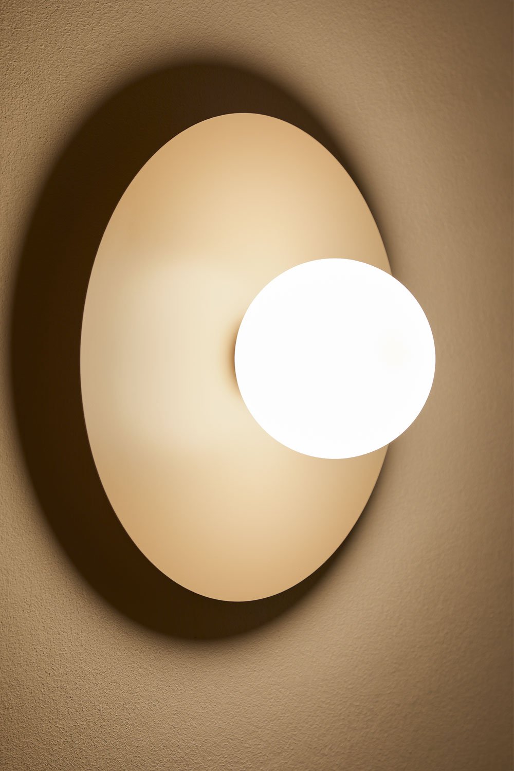 Anine iron and glass wall sconce, gallery image 2