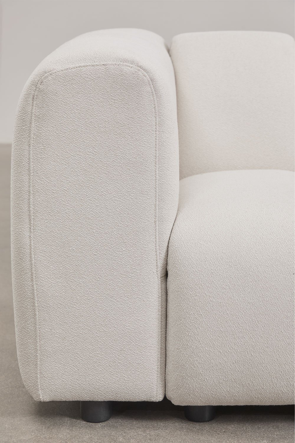 Eliot bouclé fabric armchair, gallery image 9