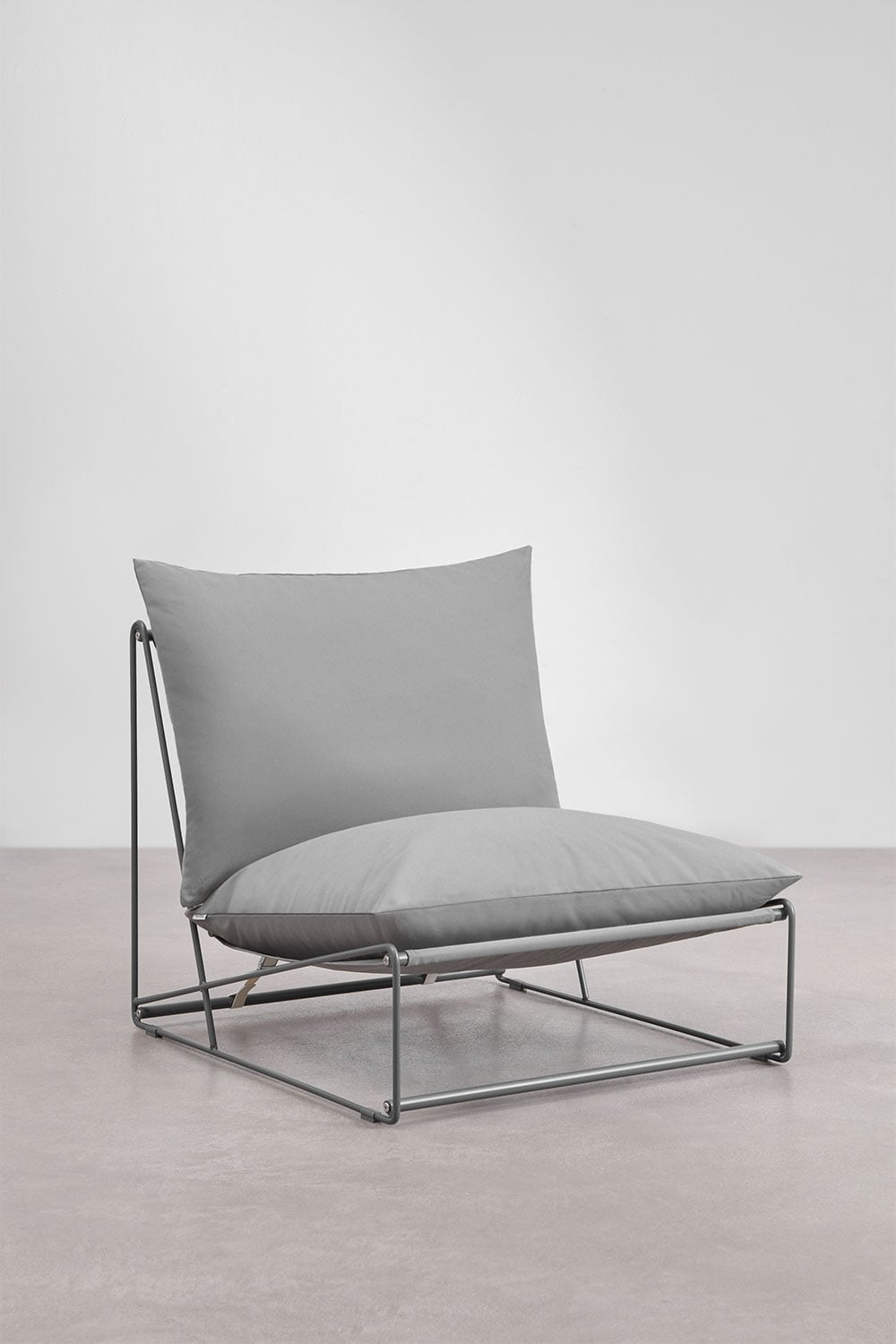 Amaro garden set with armchair and convertible pouf, gallery image 4