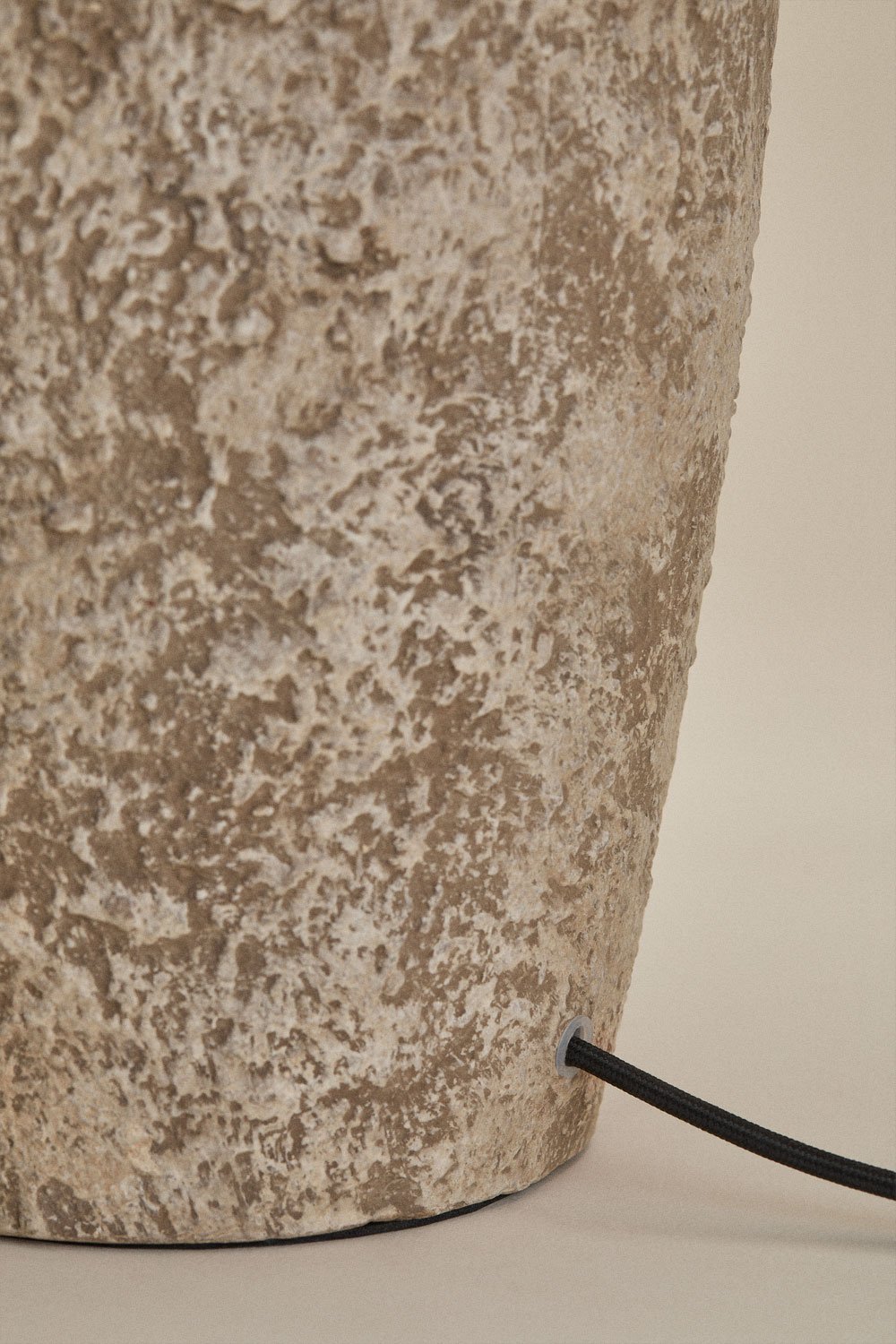 Rilatos ceramic and linen table lamp, gallery image 6