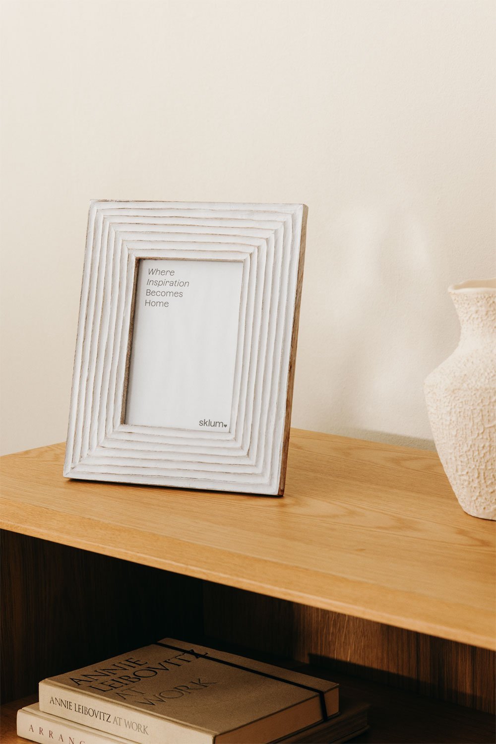 Kliet mango wood photo frame, gallery image 1