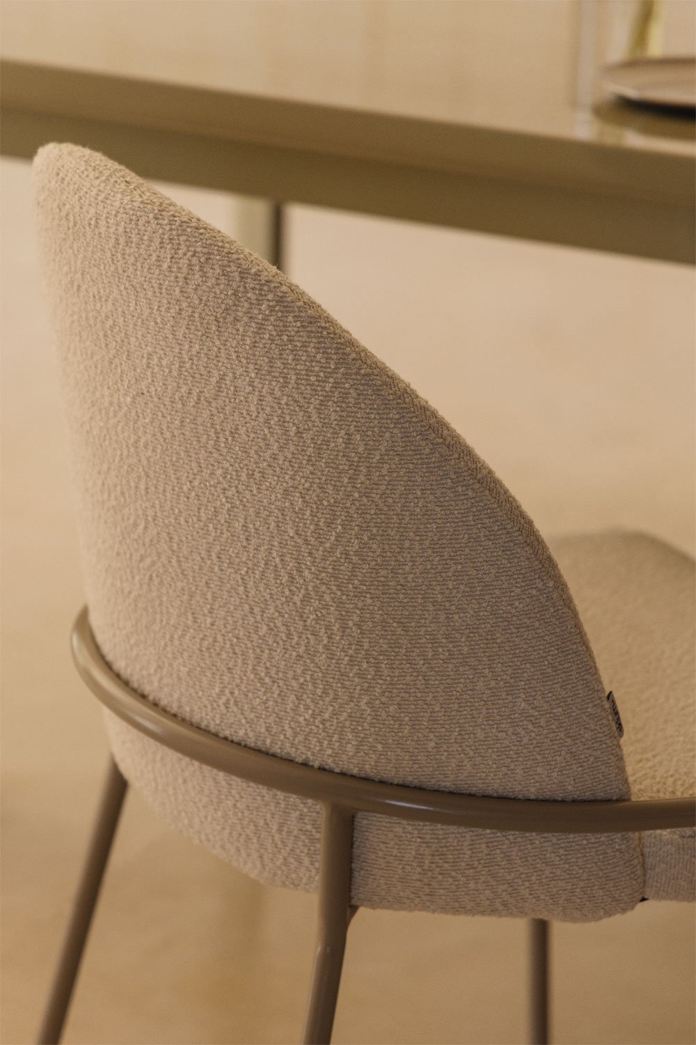 Grolet upholstered dining chair, gallery image 2