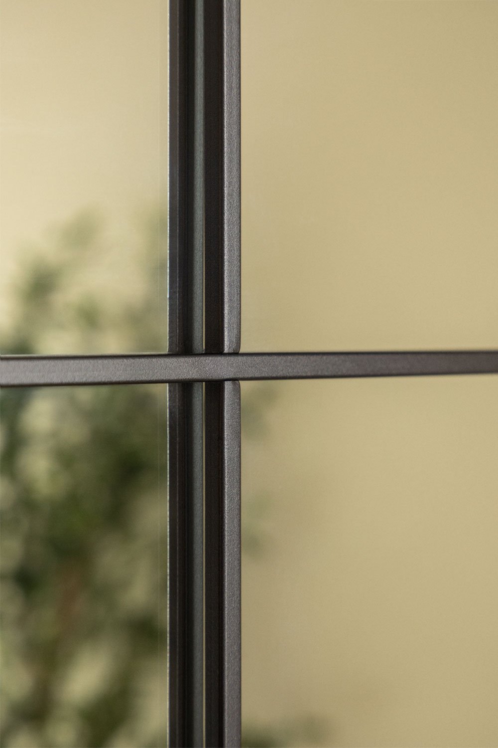 Sofi window-effect metal wall mirror 122x122 cm, gallery image 3