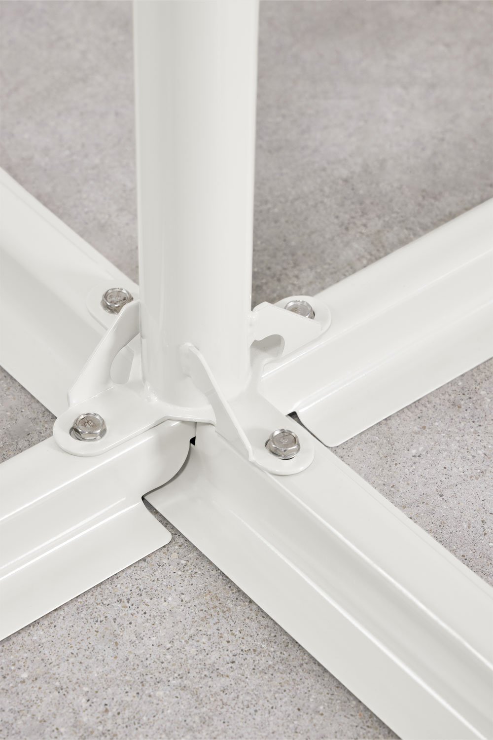 Gerran parasol Ø295 cm in fabric and steel, gallery image 6