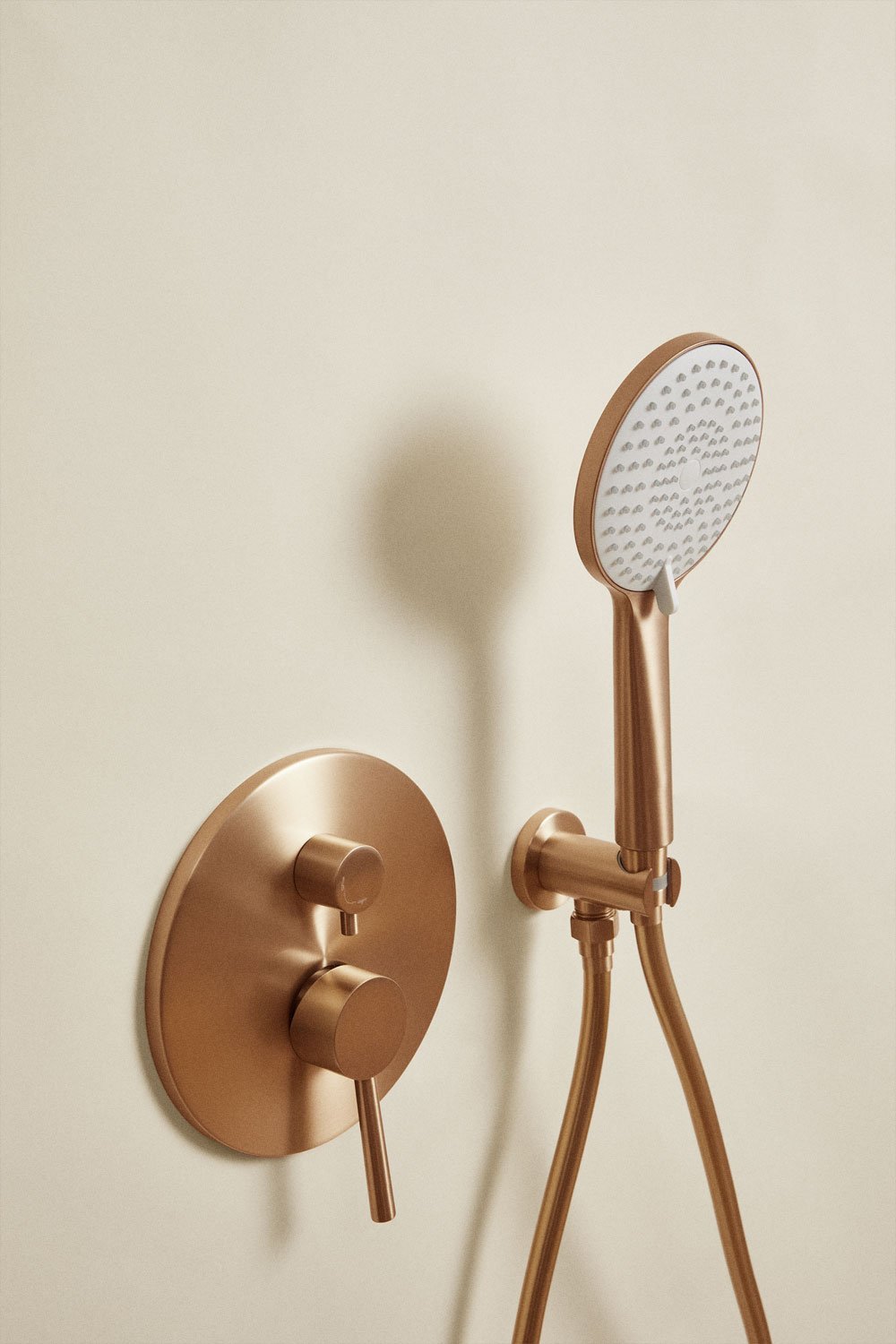 Orveta brass built-in shower column, gallery image 5