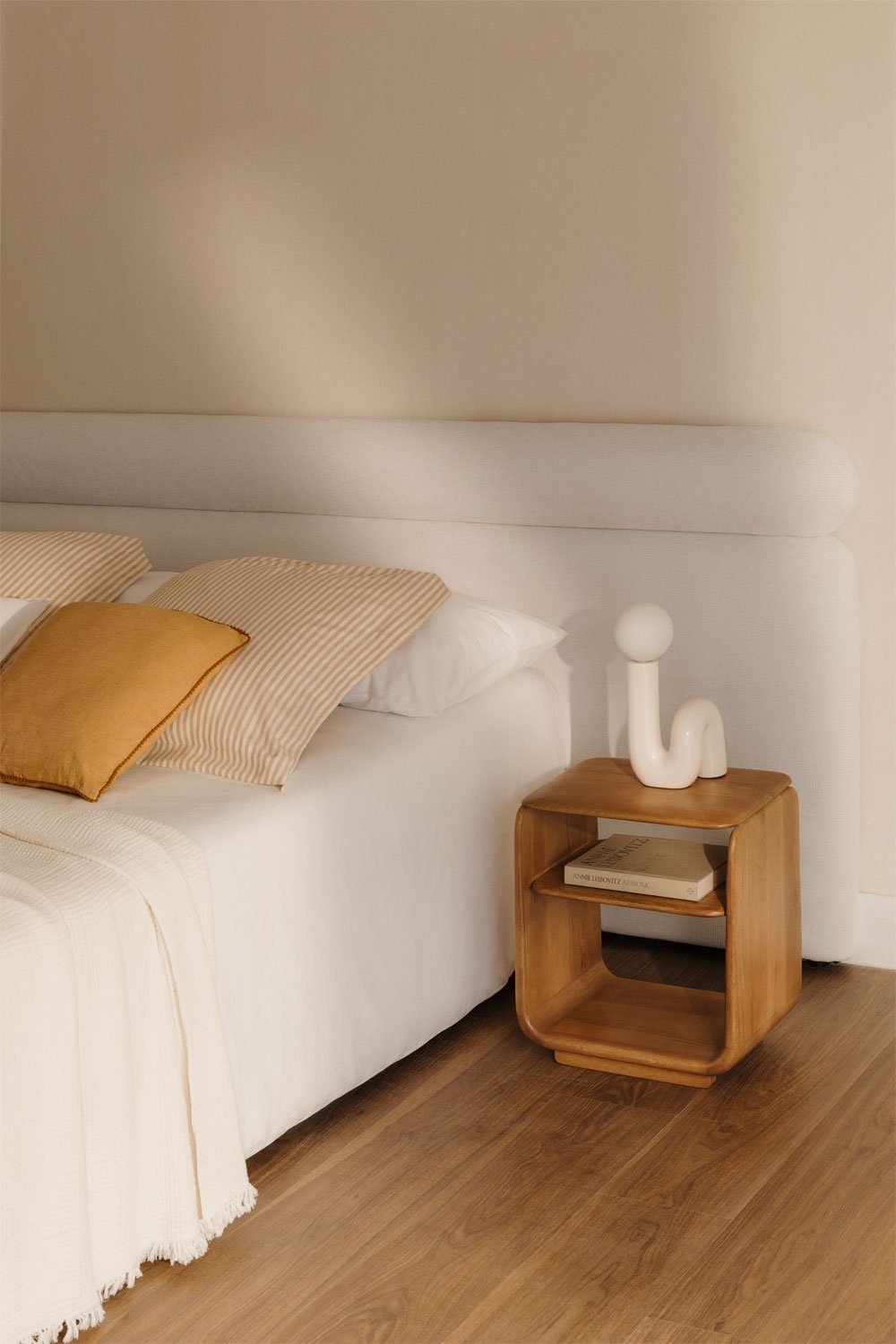 240cm Cirene upholstered headboard, gallery image 1