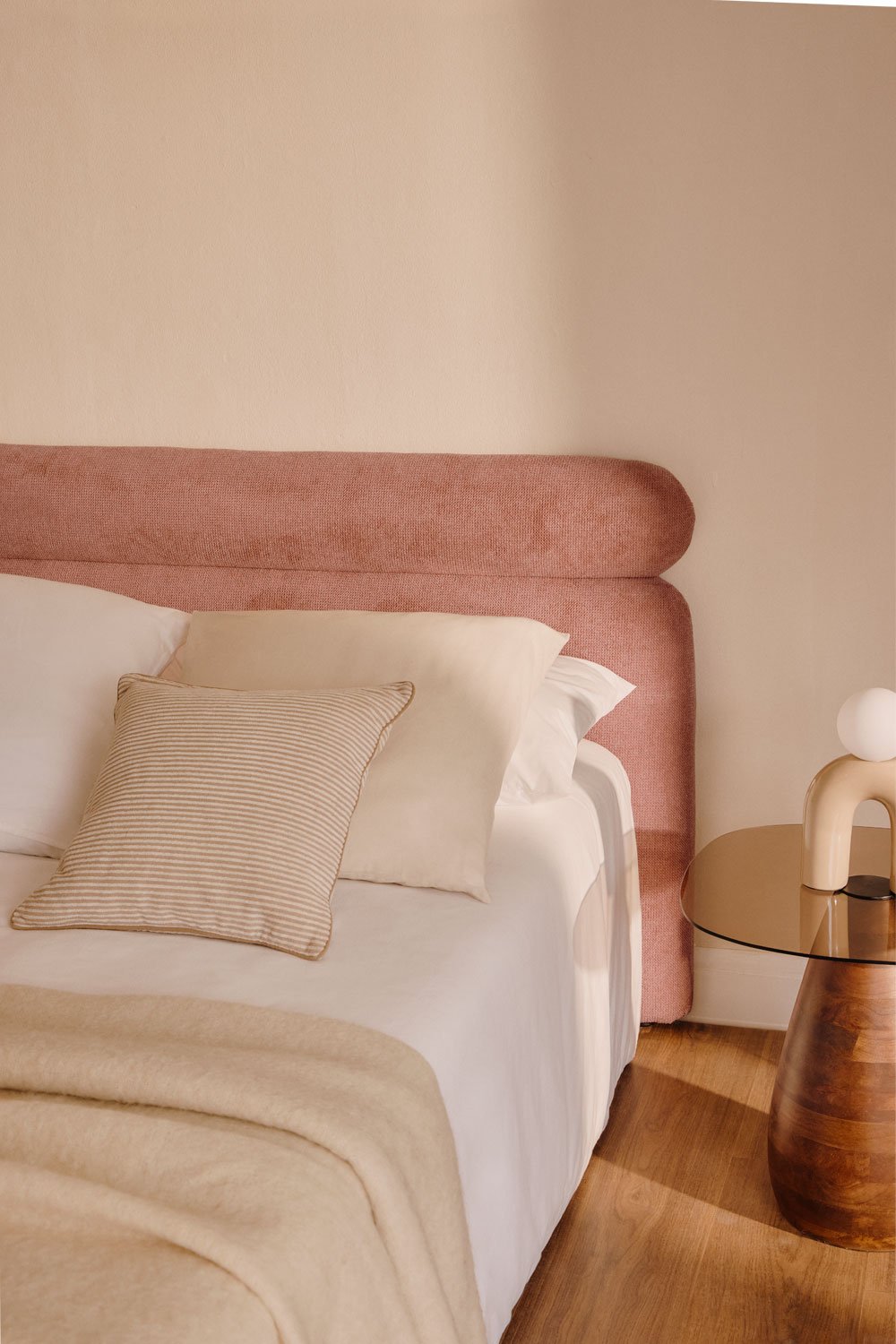 240cm Cirene upholstered headboard, gallery image 1