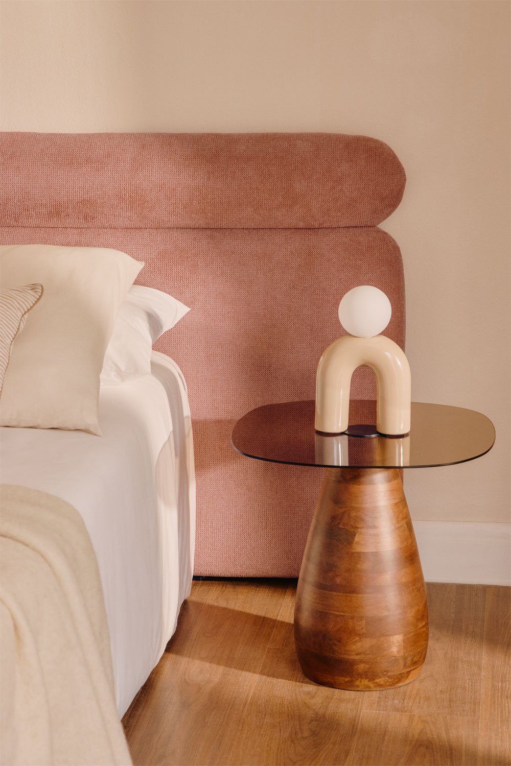 240cm Cirene upholstered headboard, gallery image 1