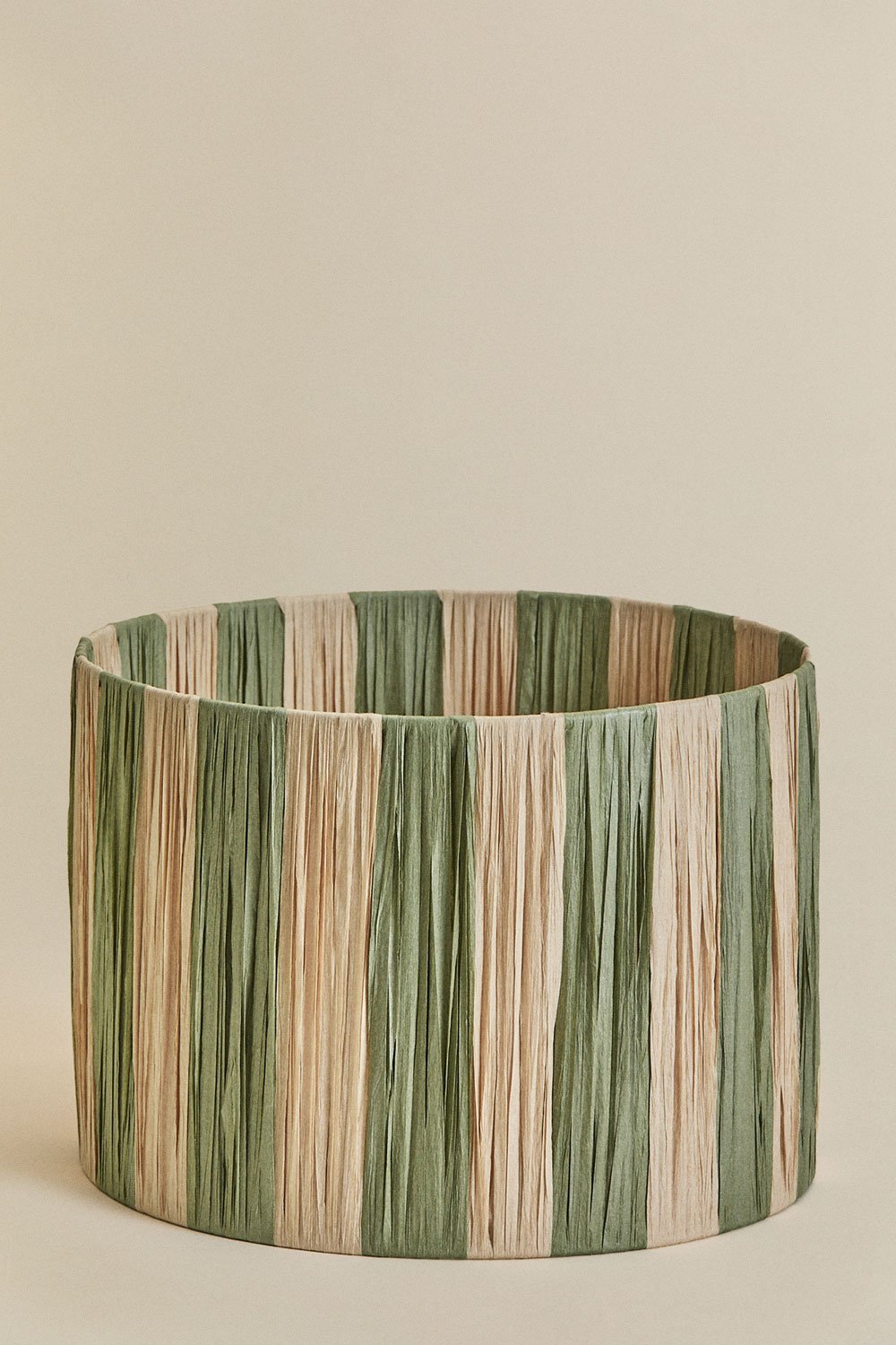 Lampshade Ø30 cm in Marsali braided paper, gallery image 1