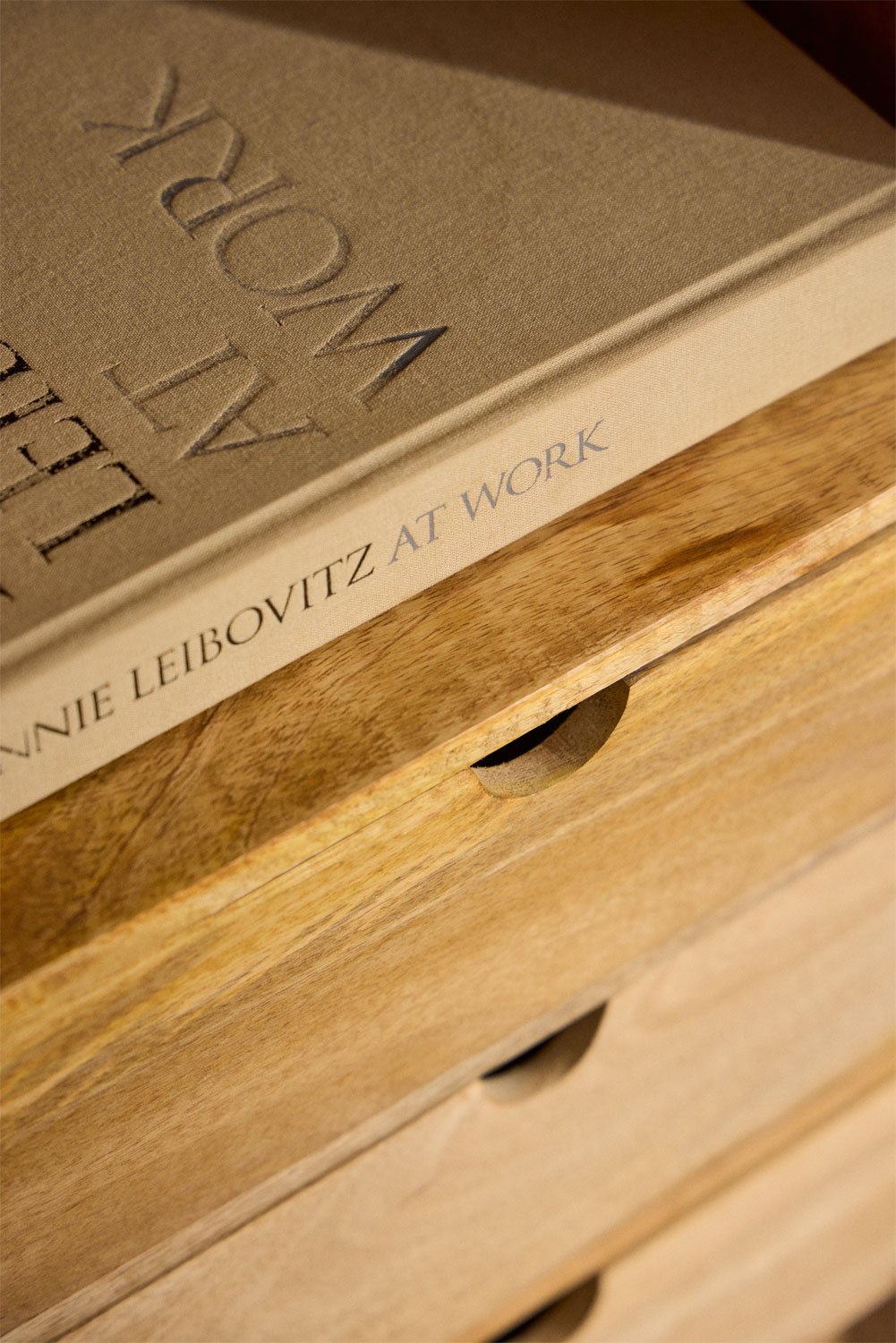 Yulara mango wood bedside table, gallery image 2