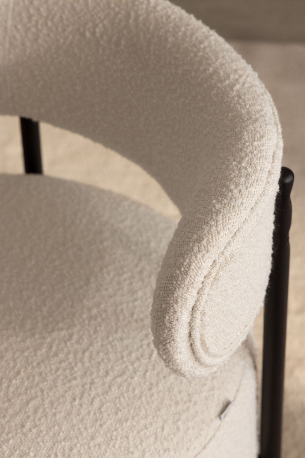 Pack of 2 Anisa upholstered armchairs, gallery image 2