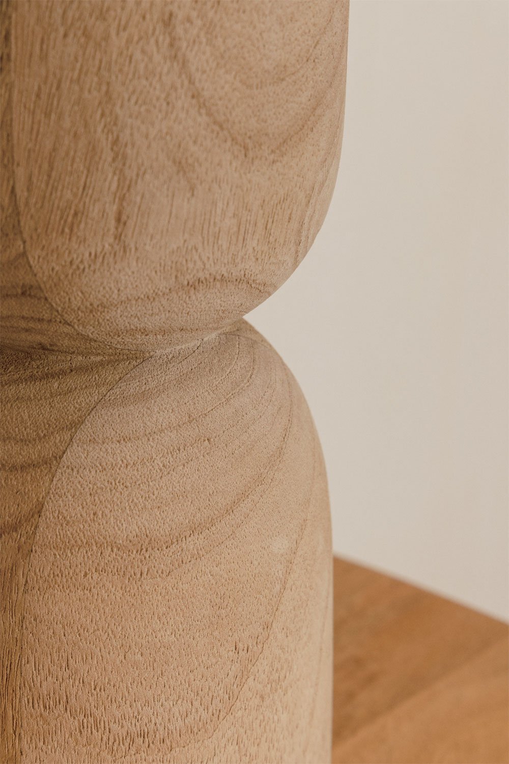 Diniz mango wood table lamp, gallery image 2