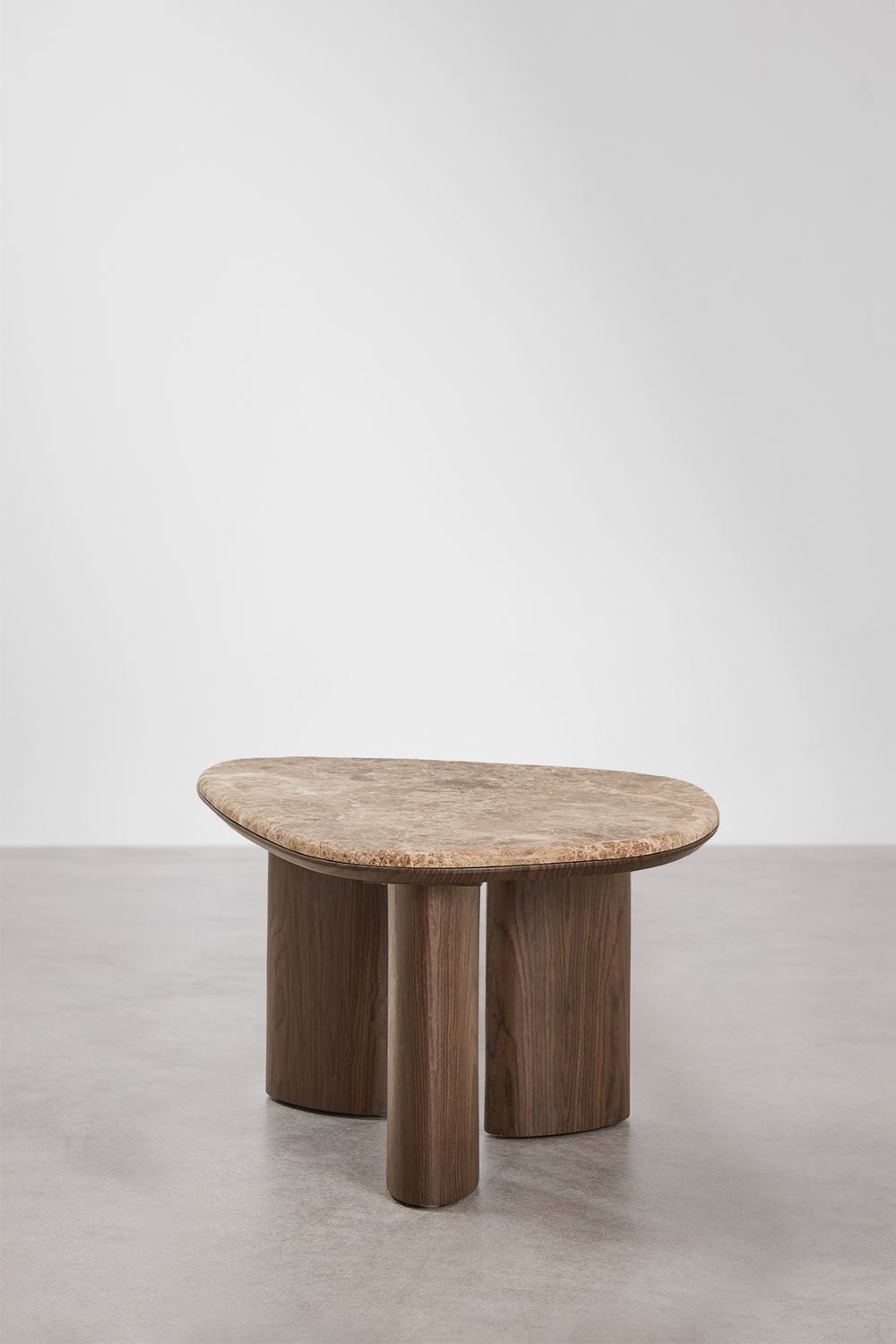Dayana MDF and marble side table, gallery image 4