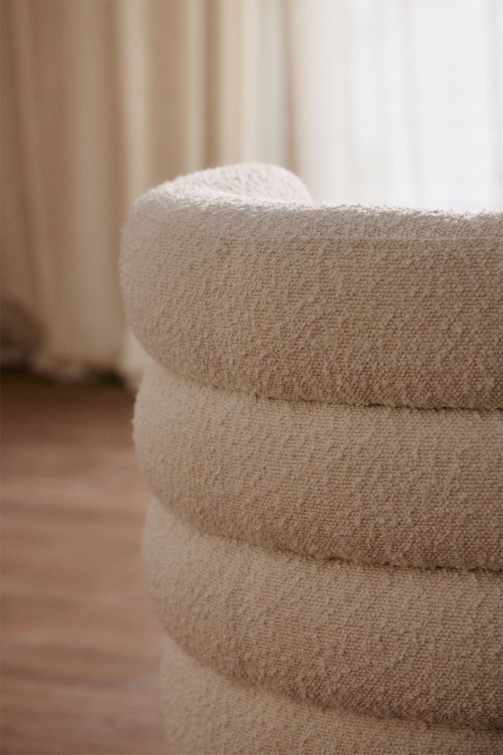 Protea Upholstered Swivel Dining Chair, gallery image 2