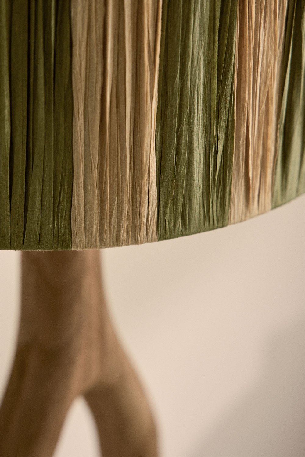 Lampshade Ø30 cm in Marsali braided paper, gallery image 2