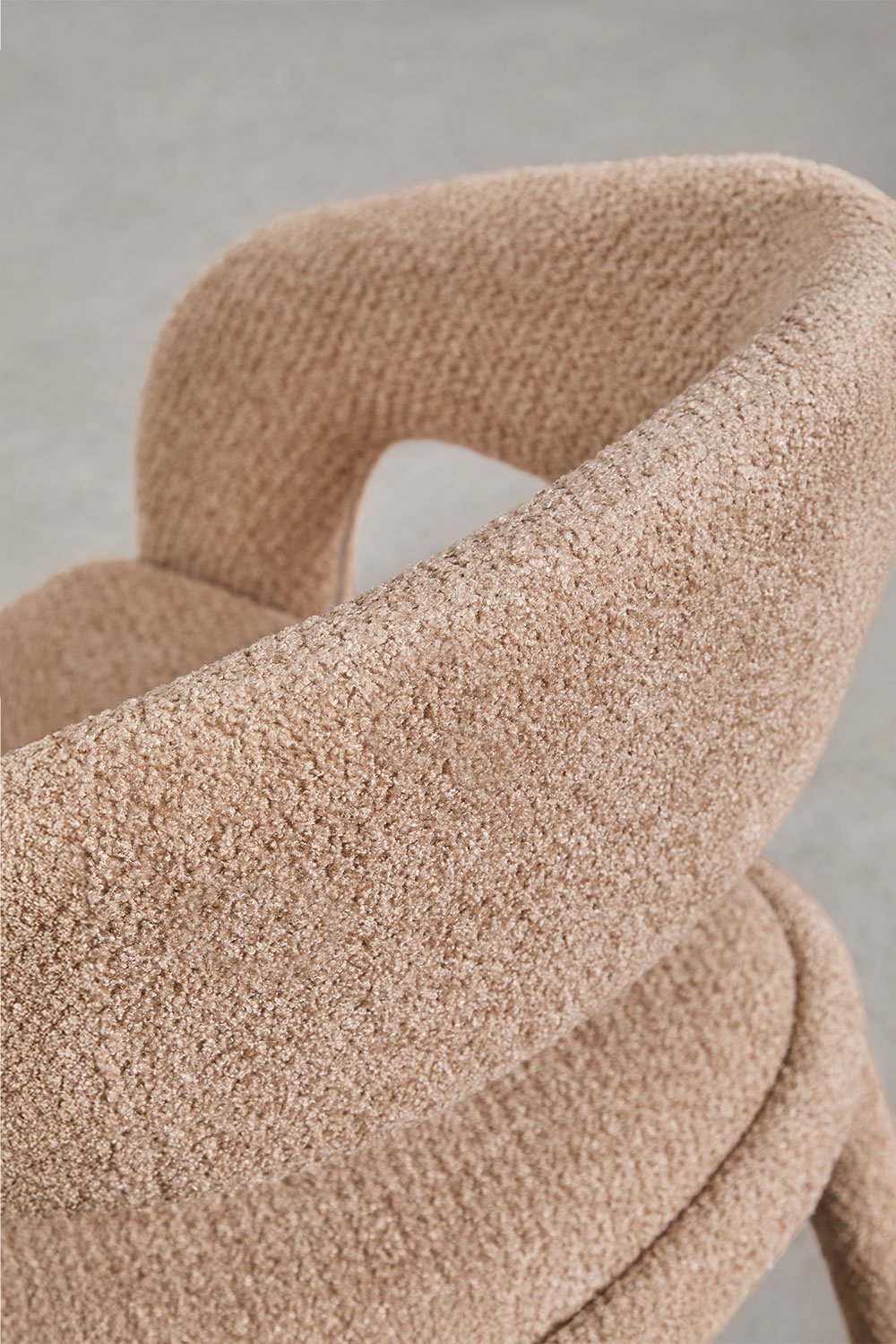 Arazeina upholstered dining chair with armrests, gallery image 8