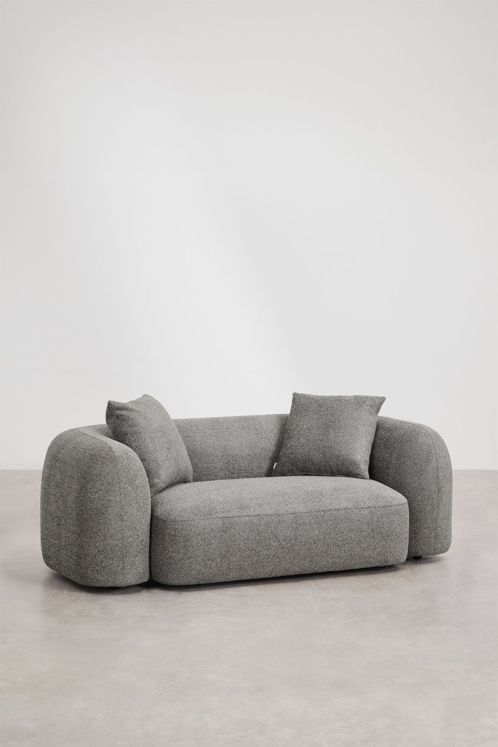 Living room set with 3-seater modular sofa and 2-seater sofa in Coco chenille, gallery image 6