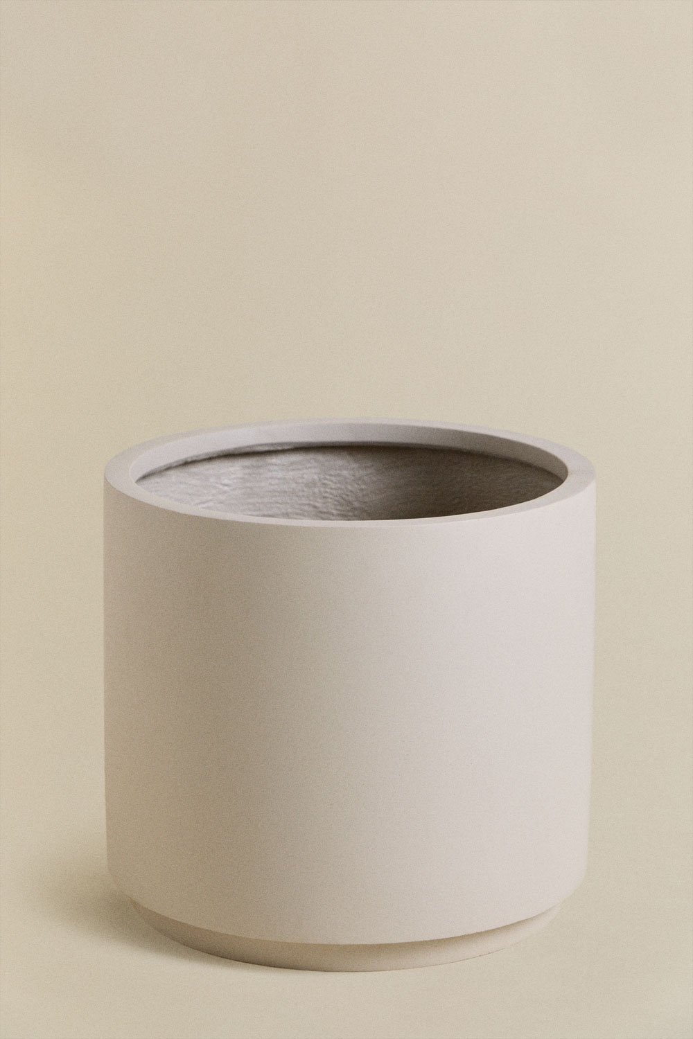 Set of 3 pots Ø25 cm / Ø35 cm / Ø45 cm in polyresin Saturn, gallery image 4