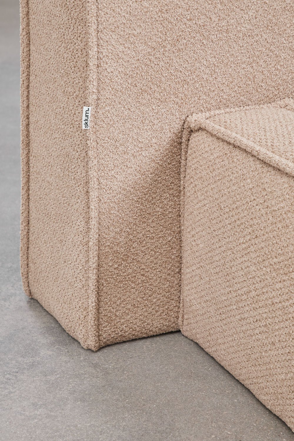 Upholstered bed with lift-up storage base Lunari, gallery image 7